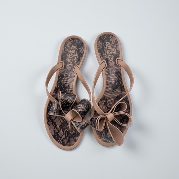 Valentino Garavani Shoes - Valentino Garavani Lace Bow Sandals EU 40 / US 10